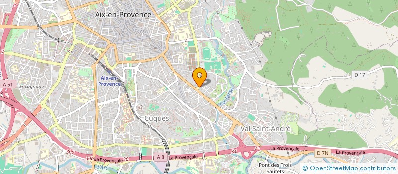localisation de l'entreprise SELARL DU DOCTEUR ANNE-LORRAINE CAETANE à AIX-EN-PROVENCE