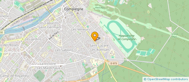localisation de l'entreprise SELARL DU DOCTEUR ANNE PEIFFER à COMPIEGNE