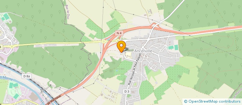 localisation de l'entreprise SELARL DU DOCTEUR ANNETTE HEUILLON à ANCERVILLE