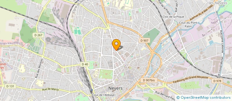 localisation de l'entreprise SELARL DU DOCTEUR ANTOANETA-PETRONELA BIRR à NEVERS