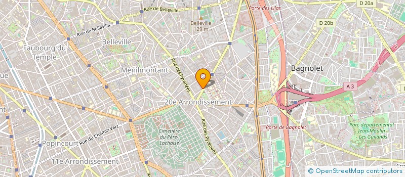 localisation de l'entreprise SELARL DU DOCTEUR AOUN  PARIS