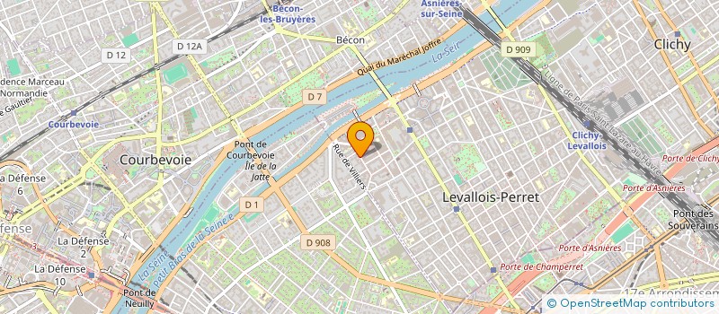 localisation de l'entreprise SELARL DU DOCTEUR APELBAUM-DORF à LEVALLOIS-PERRET
