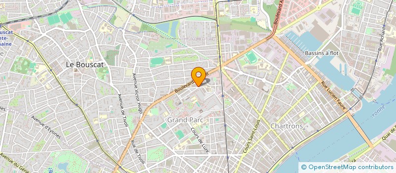 localisation de l'entreprise SELARL DU DOCTEUR ARTHUR SEGUINEAU  BORDEAUX