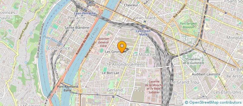 localisation de l'entreprise SELARL DU DOCTEUR ARTHUS DREVON  LYON