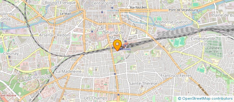 localisation de l'entreprise SELARL DU DOCTEUR ASRI  RENNES