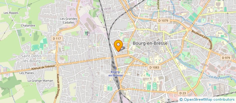 localisation de l'entreprise SELARL DU DOCTEUR AUDE FLEURY à BOURG-EN-BRESSE