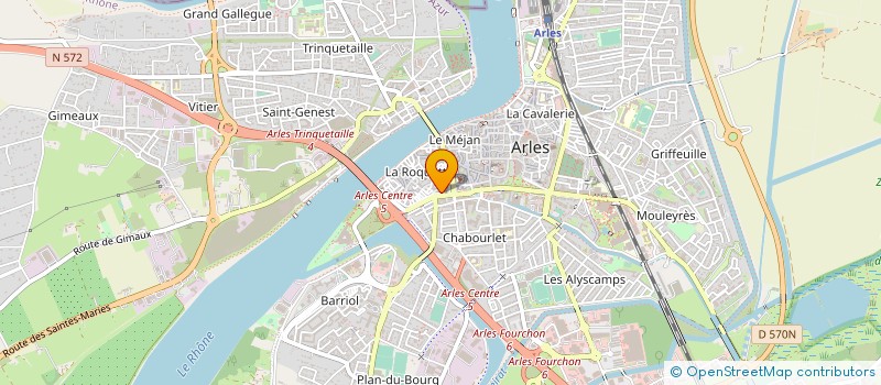 localisation de l'entreprise SELARL DU DOCTEUR AUDREY VAUGIER à ARLES