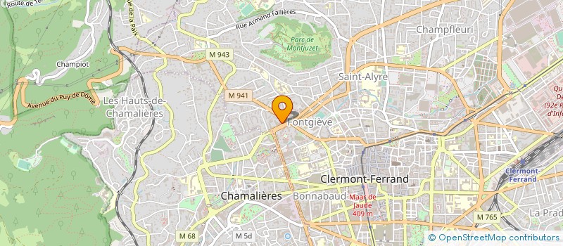 localisation de l'entreprise SELARL DU DOCTEUR AURELIE ACKERMANN à CLERMONT-FERRAND