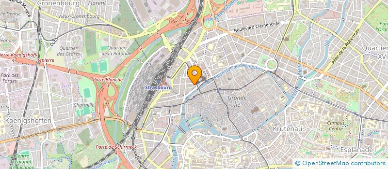 localisation de l'entreprise SELARL DU DOCTEUR AURELIE LUTZ à STRASBOURG