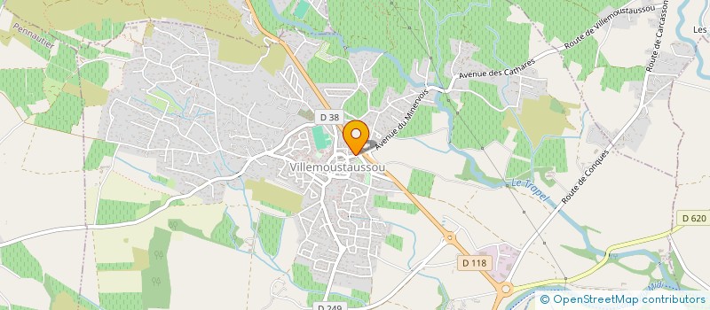 localisation de l'entreprise SELARL DU DOCTEUR AZIBERT  VILLEMOUSTAUSSOU