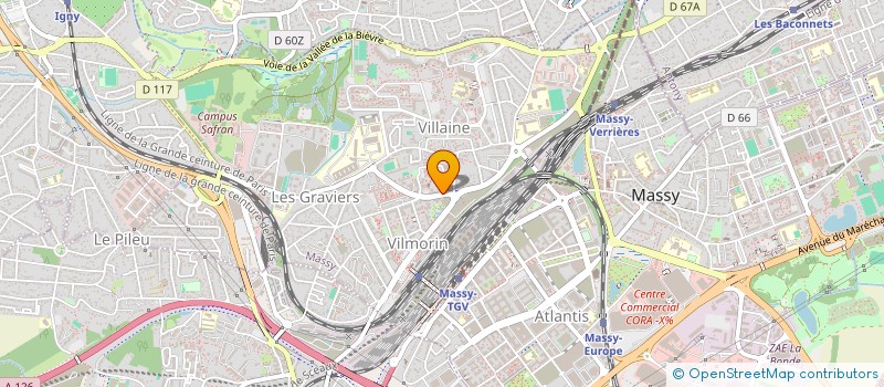 localisation de l'entreprise SELARL DU DOCTEUR BAHEZRE à MASSY