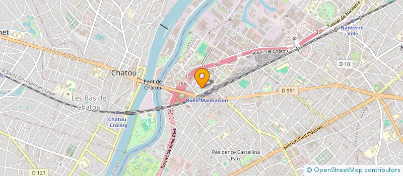 localisation de l'entreprise SELARL DU DOCTEUR BELKACEM HAOUCHINE à RUEIL-MALMAISON