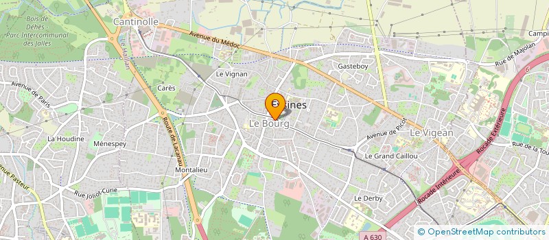 localisation de l'entreprise SELARL DU DOCTEUR BEN SMAIL à EYSINES