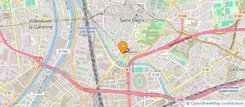 localisation de l'entreprise SELARL DU DOCTEUR BENNAI DAMYA à SAINT-DENIS