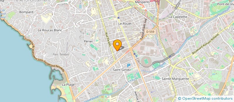 localisation de l'entreprise SELARL DU DOCTEUR BENOIT AGOPIAN à MARSEILLE