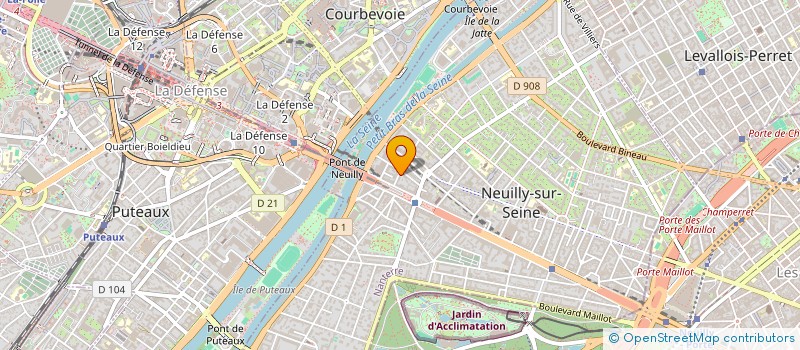 localisation de l'entreprise SELARL DU DOCTEUR BENOIT TROADEC à NEUILLY-SUR-SEINE