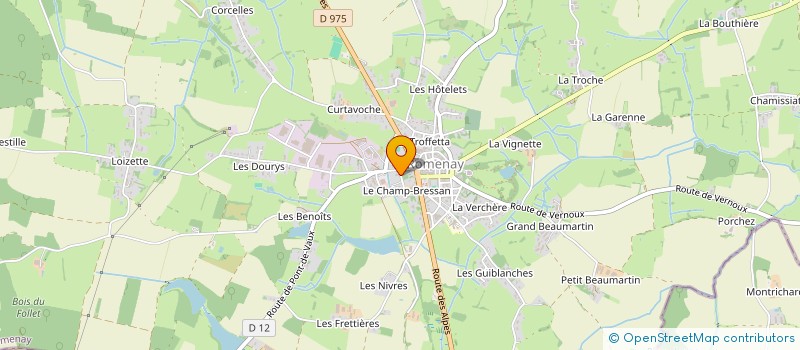 localisation de l'entreprise SELARL DU DOCTEUR BENSEDIRA SOFIA CHIRURGIEN DENTISTE à ROMENAY