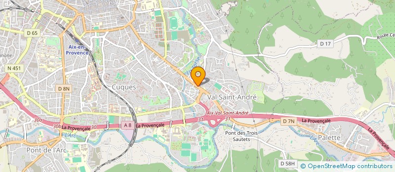 localisation de l'entreprise SELARL DU DOCTEUR BERENI à AIX-EN-PROVENCE