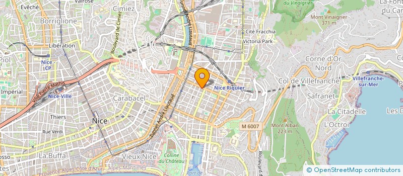 localisation de l'entreprise SELARL DU DOCTEUR BERNARD MAX à NICE