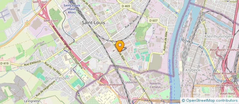 localisation de l'entreprise SELARL DU DOCTEUR BORDEI à SAINT-LOUIS