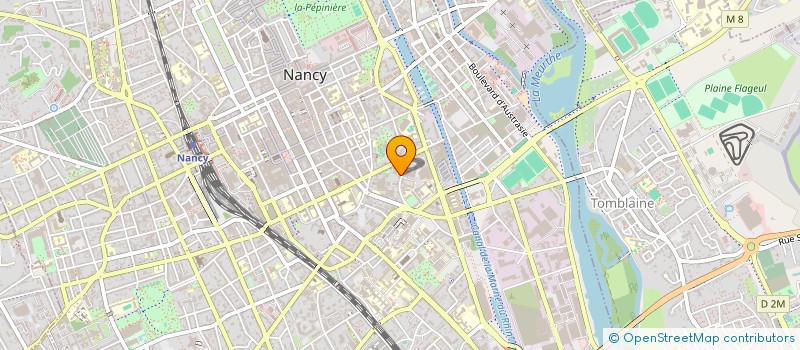 localisation de l'entreprise SELARL DU DOCTEUR BOUDIER  NANCY
