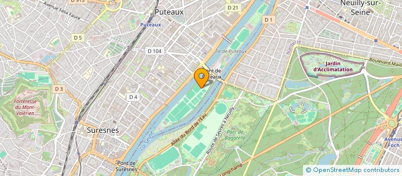 localisation de l'entreprise SELARL DU DOCTEUR BUY ERIC  PUTEAUX