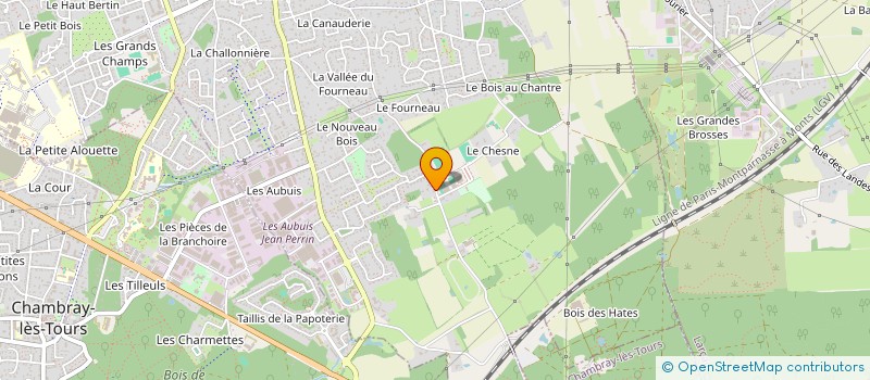 localisation de l'entreprise SELARL DU DOCTEUR CABOT-BENARD à SAINT-AVERTIN