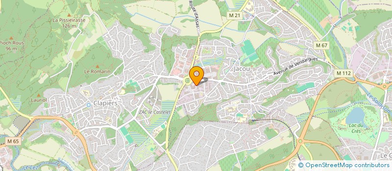 localisation de l'entreprise SELARL DU DOCTEUR CAROLINE RAFFOUX à JACOU