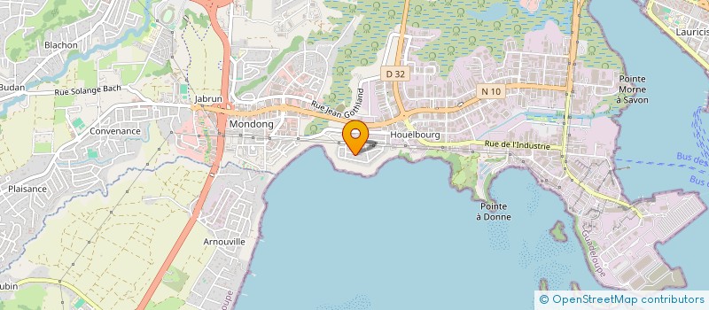 localisation de l'entreprise SELARL DU DOCTEUR CATHERINE BOULANGER  BAIE MAHAULT