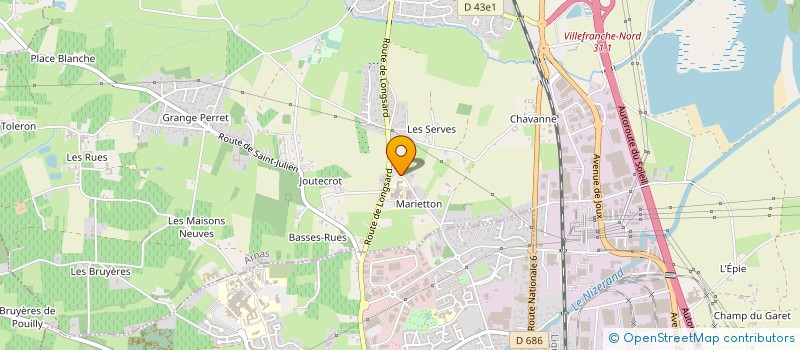 localisation de l'entreprise SELARL DU DOCTEUR CAYREL à ARNAS