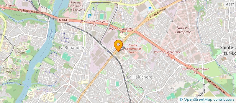 localisation de l'entreprise SELARL DU DOCTEUR CECILIA BOUTEILLE  NANTES