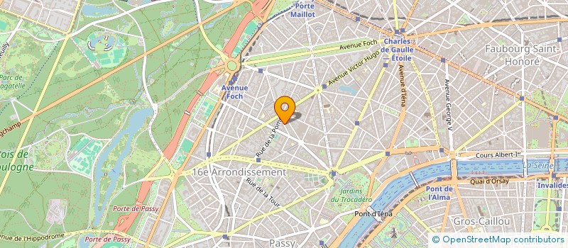 localisation de l'entreprise SELARL DU DOCTEUR CENON SAUL à PARIS
