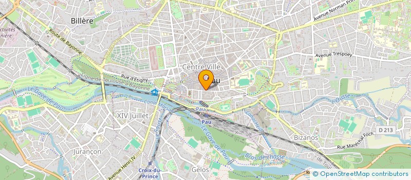 localisation de l'entreprise SELARL DU DOCTEUR CHARLES LARGER à PAU