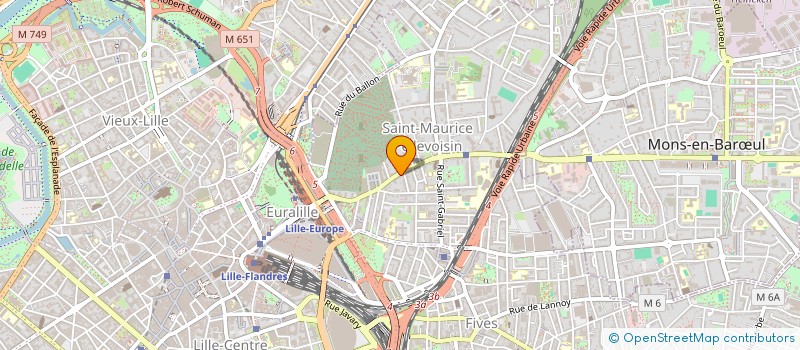 localisation de l'entreprise SELARL DU DOCTEUR CHARLES SOHIER à LILLE