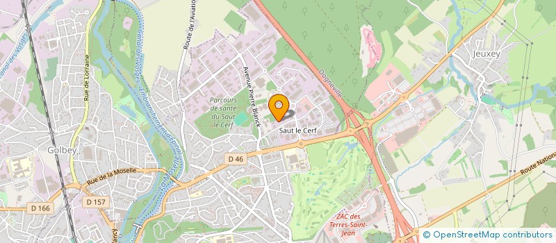 localisation de l'entreprise SELARL DU DOCTEUR CHARLOTTE JAUD à EPINAL