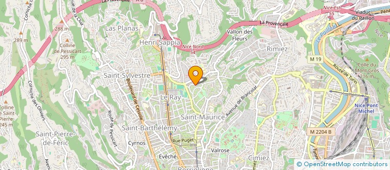 localisation de l'entreprise SELARL DU DOCTEUR CHIALI WALID à NICE