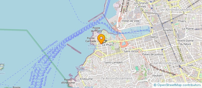 localisation de l'entreprise SELARL DU DOCTEUR CHOSSAT à MARSEILLE
