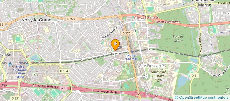 localisation de l'entreprise SELARL DU DOCTEUR CHOUAM  NOISY-LE-GRAND