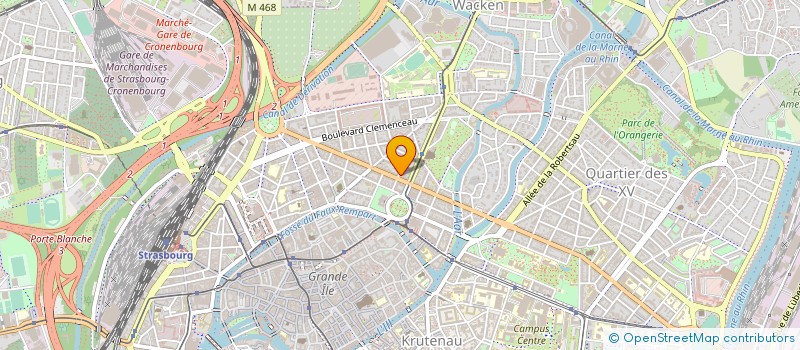 localisation de l'entreprise SELARL DU DOCTEUR CHRISTINE BASSI à STRASBOURG