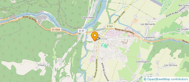 localisation de l'entreprise SELARL DU DOCTEUR CHRISTINE ROUSSEAU  YENNE