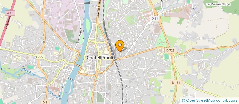 localisation de l'entreprise SELARL DU DOCTEUR CHRISTOPHE RENATEAU à CHATELLERAULT