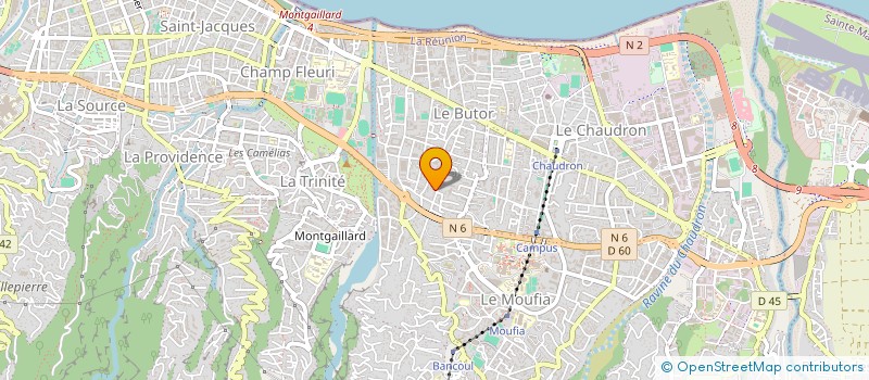 localisation de l'entreprise SELARL DU DOCTEUR CISSE à SAINT-DENIS