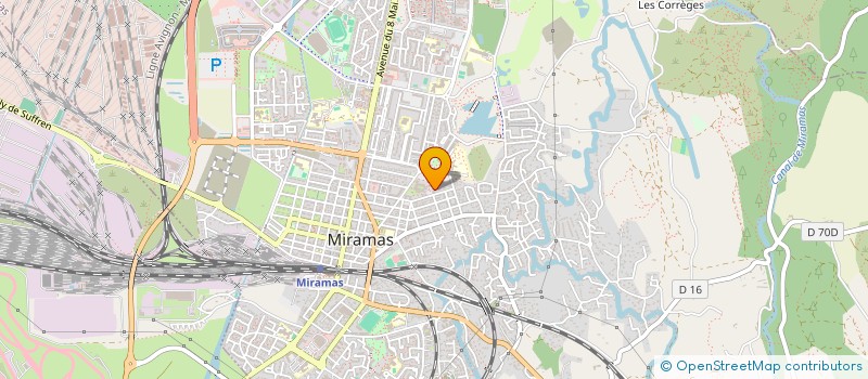 localisation de l'entreprise SELARL DU DOCTEUR CLAIRE PARDIGON à MIRAMAS
