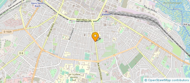 localisation de l'entreprise SELARL DU DOCTEUR CLAVIER  AMIENS