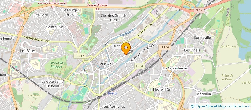 localisation de l'entreprise SELARL DU DOCTEUR COUPE JEAN à DREUX