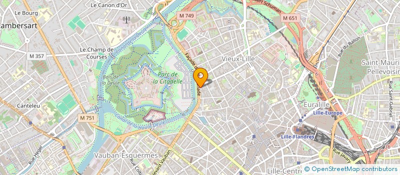localisation de l'entreprise SELARL DU DOCTEUR CREPIN à LILLE