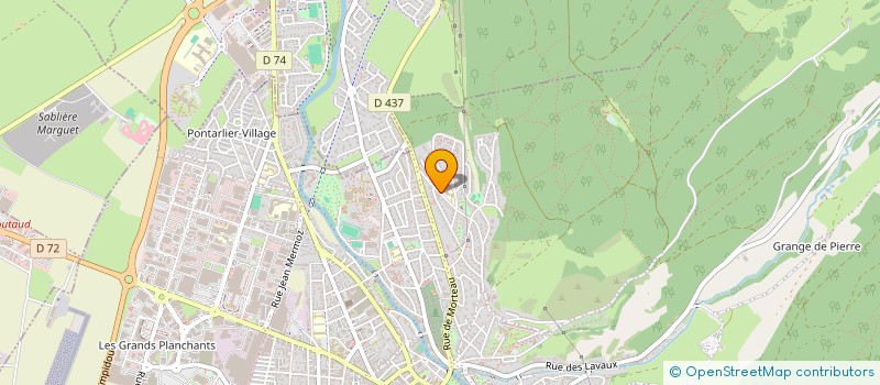 localisation de l'entreprise SELARL DU DOCTEUR CYRIL CARDON à PONTARLIER