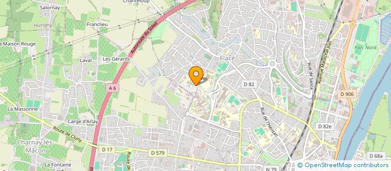 localisation de l'entreprise SELARL DU DOCTEUR D. BOISSIER à MACON