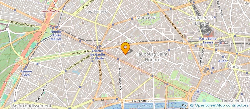 localisation de l'entreprise SELARL DU DOCTEUR DANIEL BANIGE  PARIS