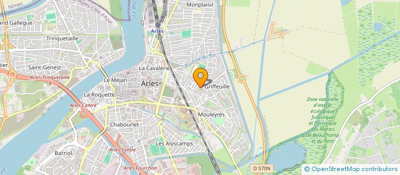 localisation de l'entreprise SELARL DU DOCTEUR DEDIEU à ARLES